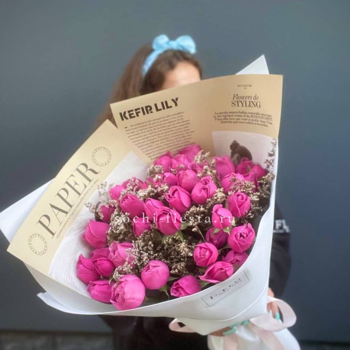 Пионовидные розы баблс №3 в Ижевске