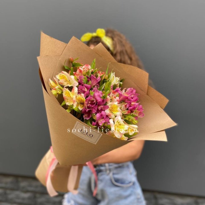 Альстромерии в крафте в Ижевске