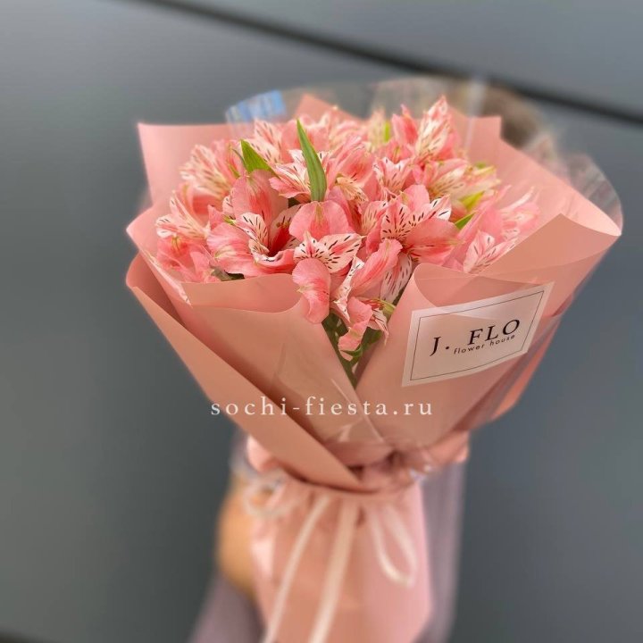 Букет альстромерий розовых в Ижевске