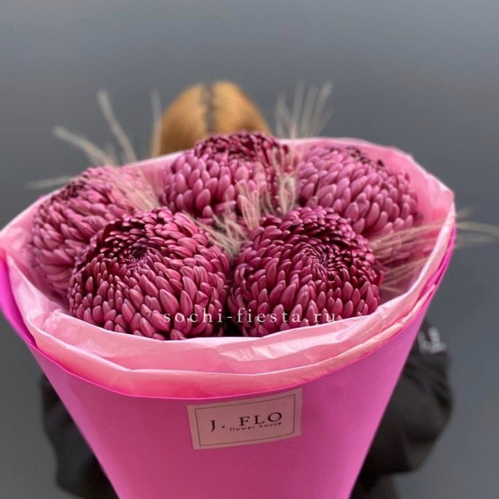 Хризантемы  Бигуди с стифой в Ижевске