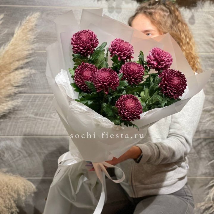 Хризантемы Бигуди в Ижевске