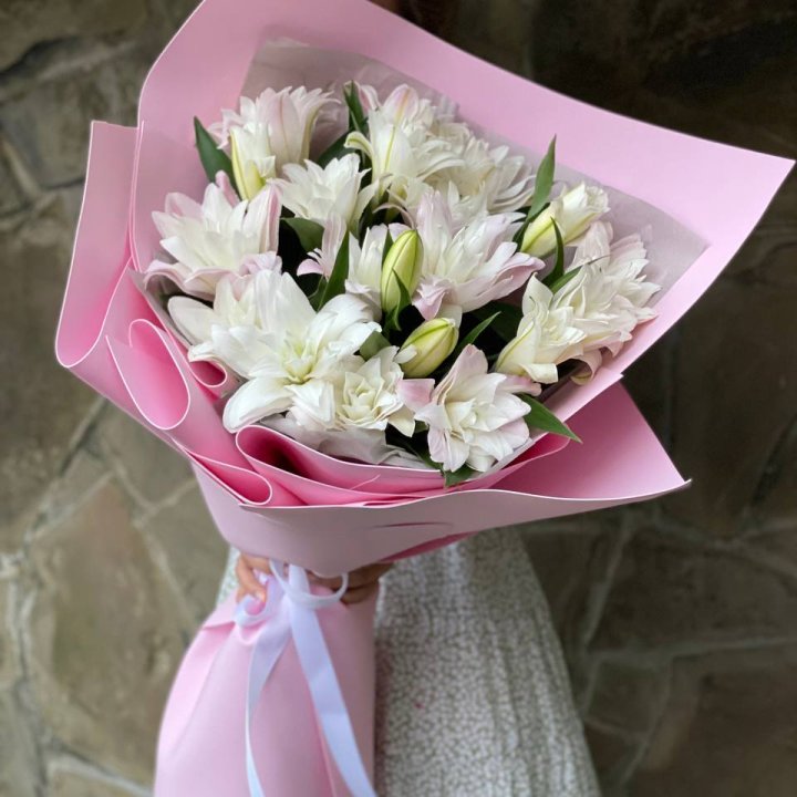 Букет пионовидных лилий №1 в Ижевске