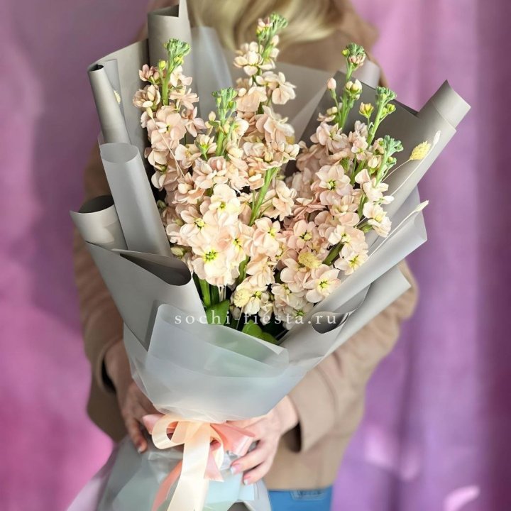 Букет ароматной маттиоллы №2 в Ижевске