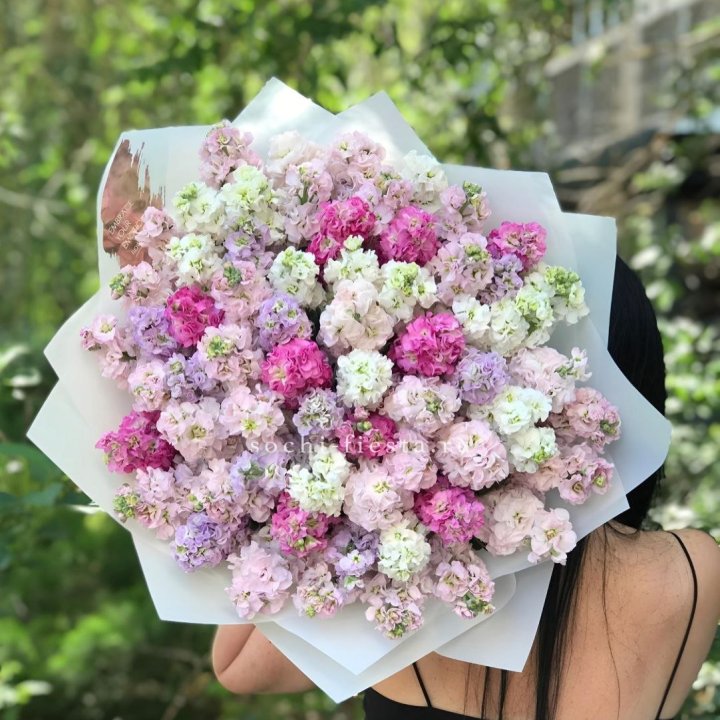 Букет ароматной маттиоллы №3 в Ижевске