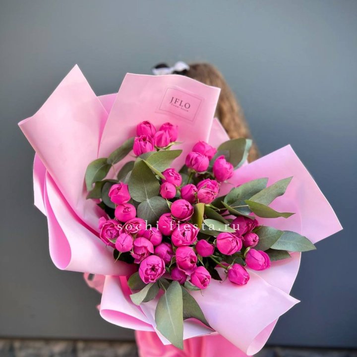 Пионовидные розы баблс в Ижевске