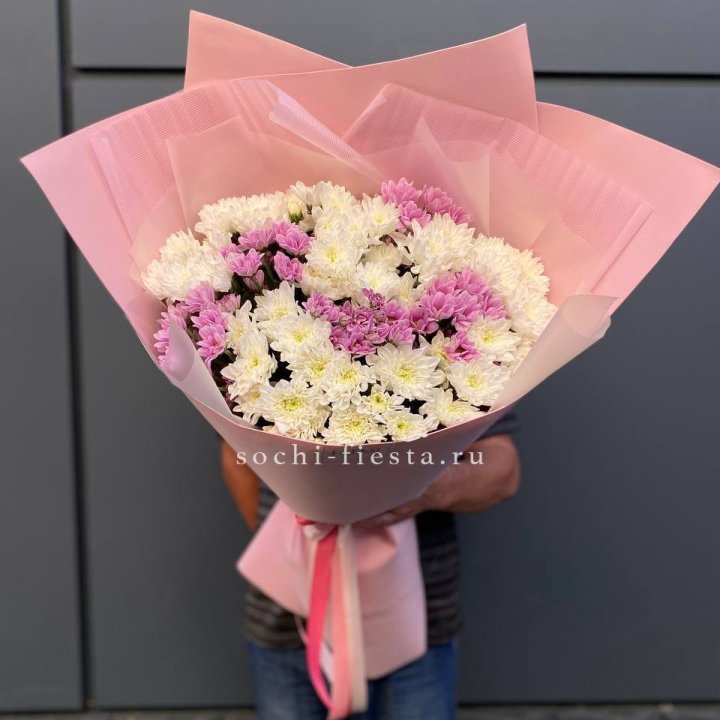  Букет хризантем- гигант  в Ижевске