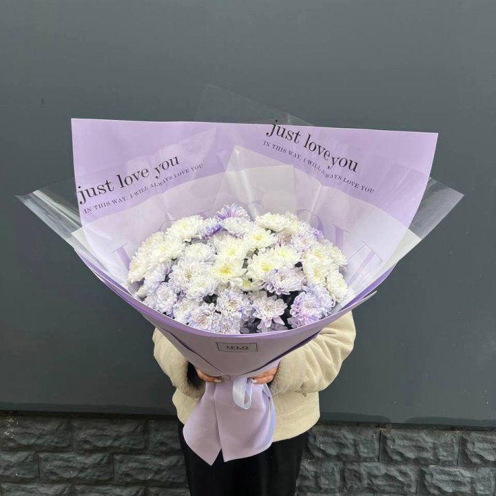 9 воздушных хризантем в Ижевске