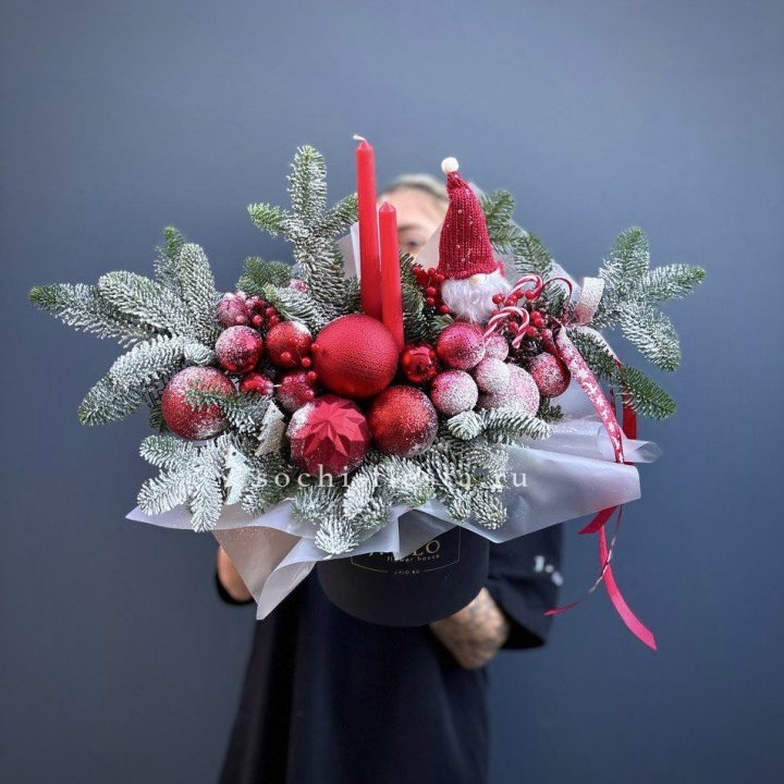 Композиция "Мери крисмас ред" в Ижевске