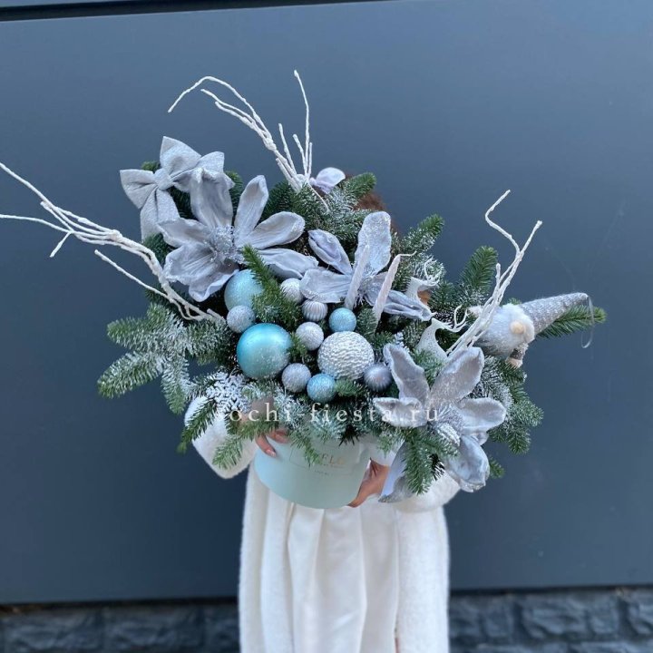 Композиция "Снежный цветок" в Ижевске