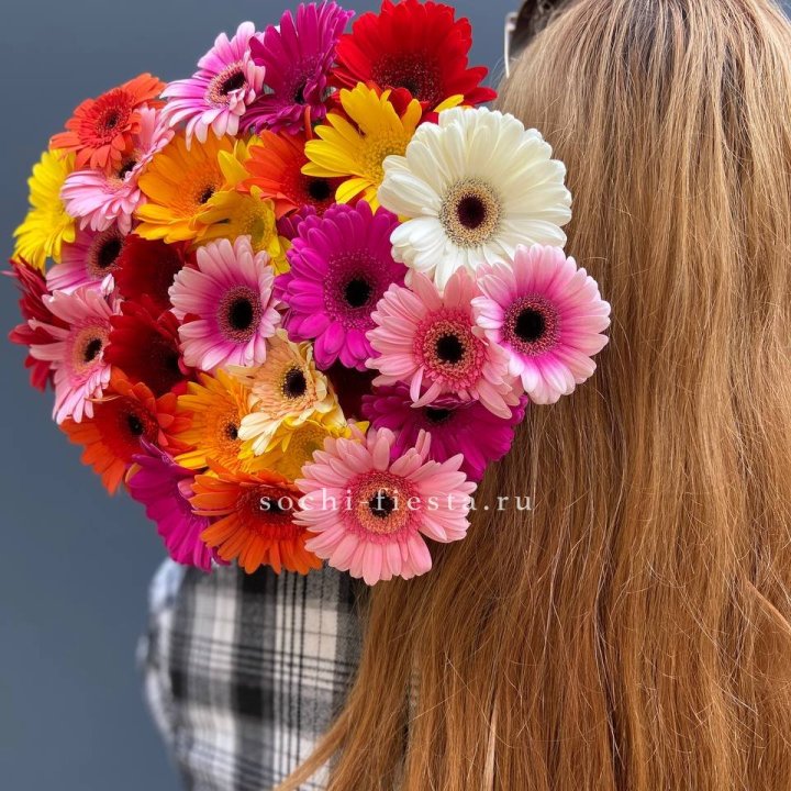 Охапка гербер  в Ижевске