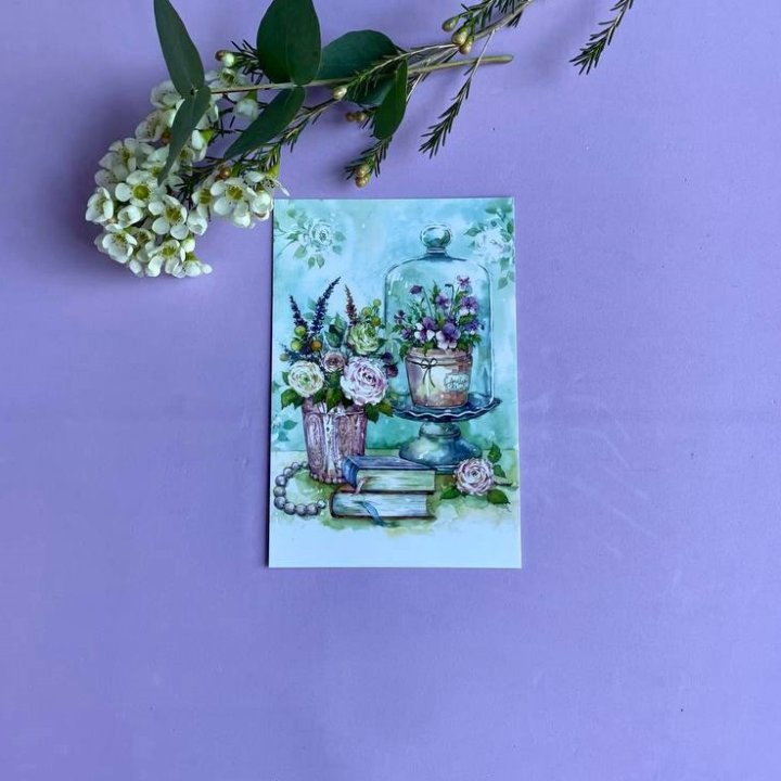 Открытка к букету "Книги" в Ижевске