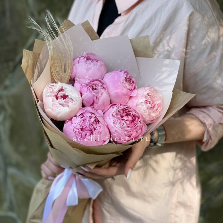Букет пионов "Венди" в Ижевске
