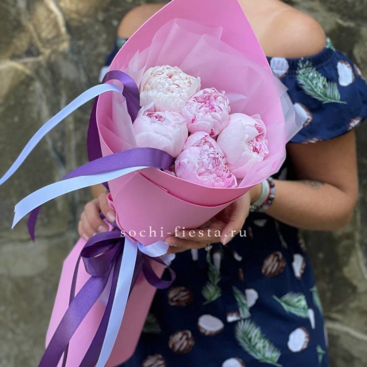Букет пионов "НАЙ" в Ижевске