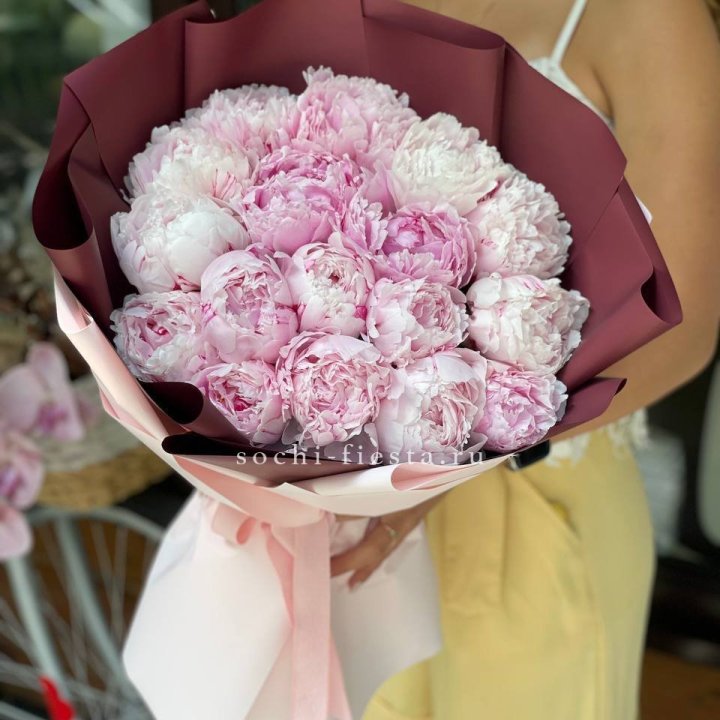 Букет с пионами №5 в Ижевске