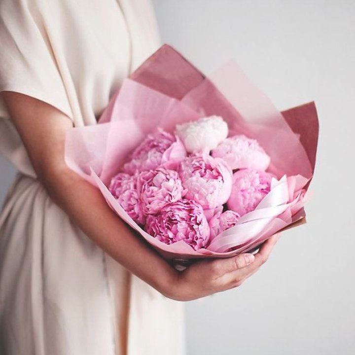 9 зефирных пионов в Ижевске