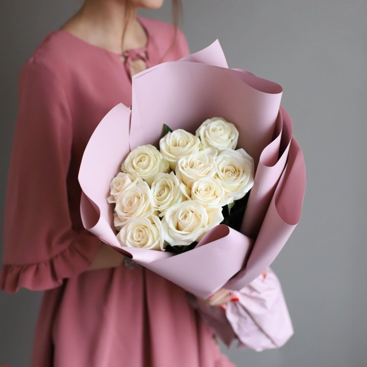 11 белых роз в Ижевске
