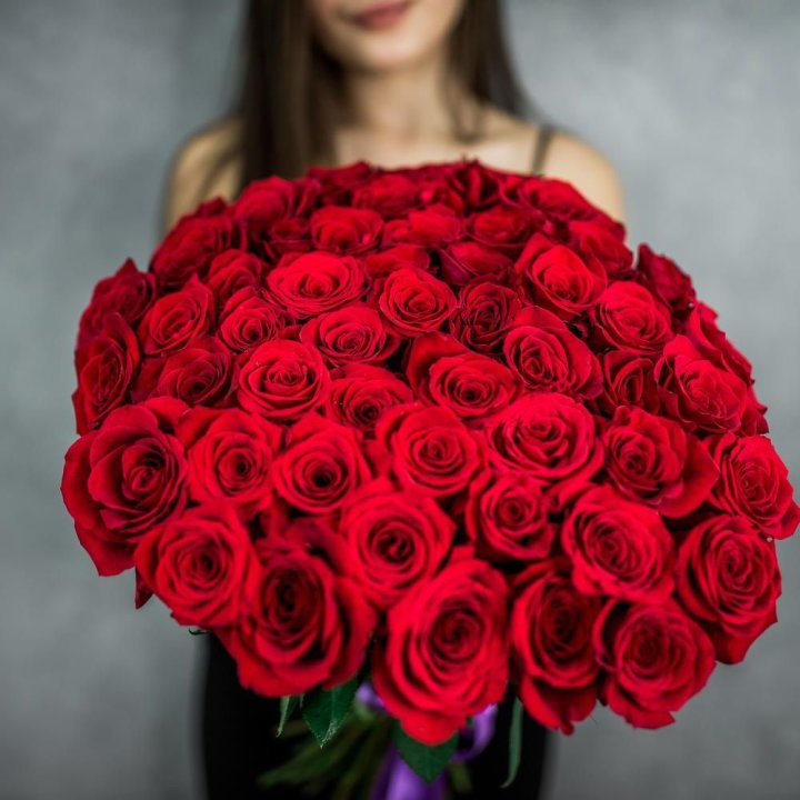 51 красная роза в Ижевске