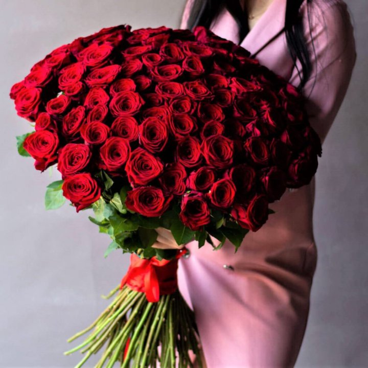 101 высокая роза в Ижевске