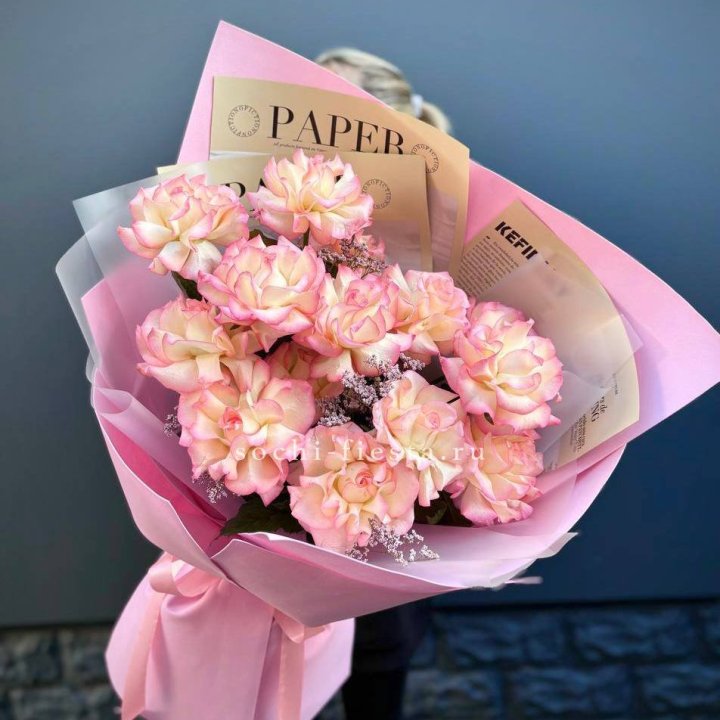 15 французских роз "Джумилия" в Ижевске