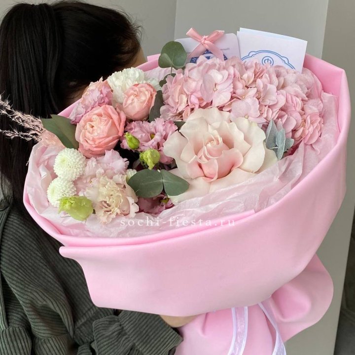 Авторский букет "Пинки" в Ижевске