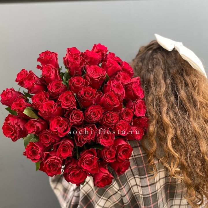 51 красная роза в Ижевске