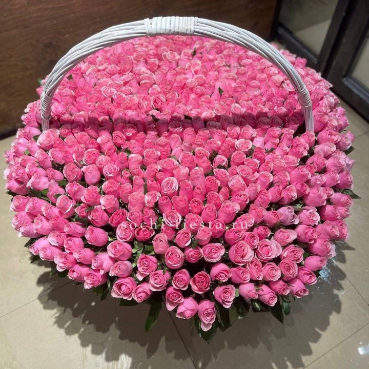 501 розовая роза в Ижевске
