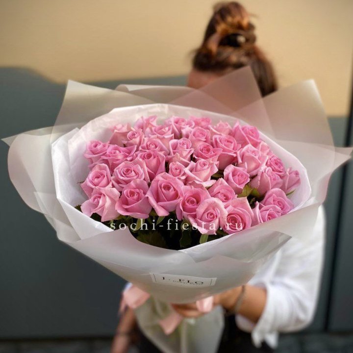 Букет розовых роз  в Ижевске