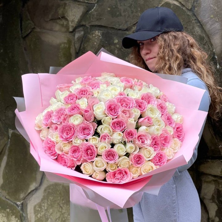 101 роза Миксбери в Ижевске