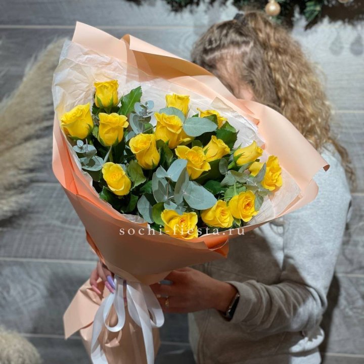 15 желтых роз в Ижевске