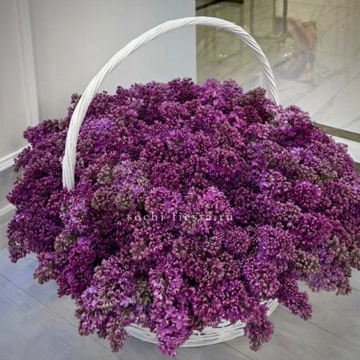 Корзина сирени в Ижевске
