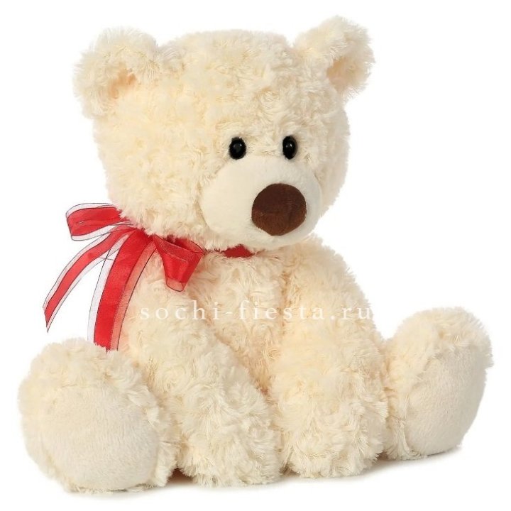 Белый плюшевый мишка  в Ижевске