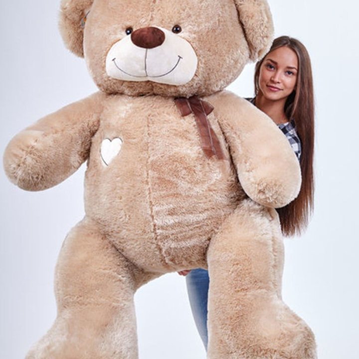 Бурый плюшевый мишка большой в Ижевске