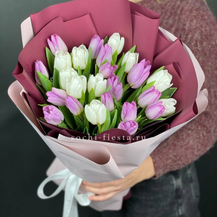 25 тюльпанов микс в Ижевске