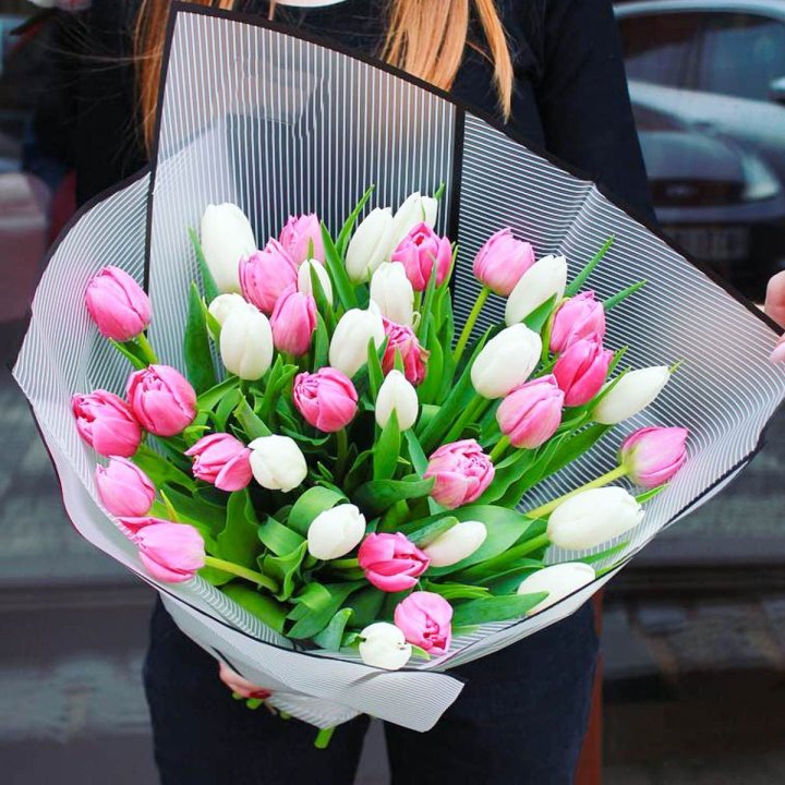 29 тюльпанов микс в Ижевске