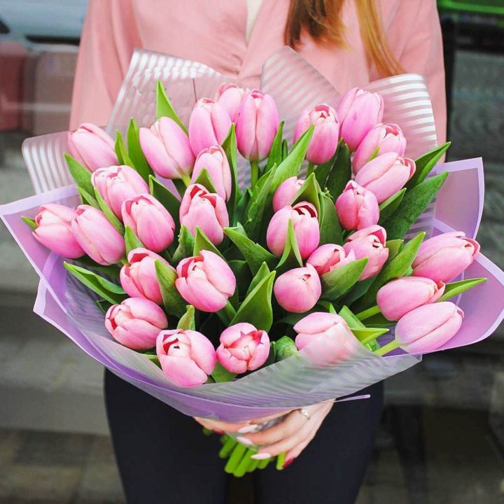 25 тюльпанов "Айс крем" в Ижевске