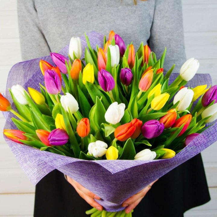 51 тюльпан "Рандом" №2 в Ижевске