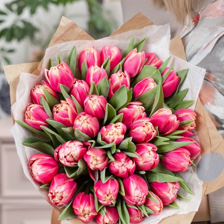 Букет пионовидных тюльпанов в Ижевске