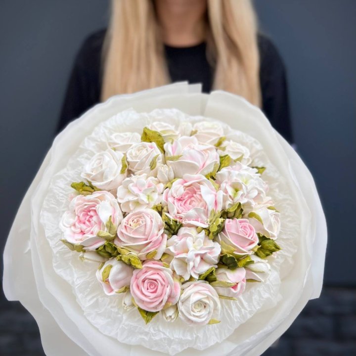 Сладкий букет из ЗЕФИРА нежный в Ижевске